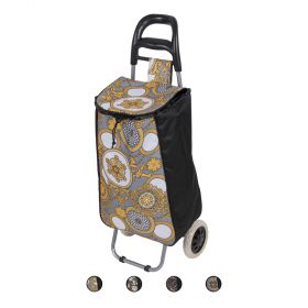 Carrello spesa 2 ruote, sacca estraibile e lavabile