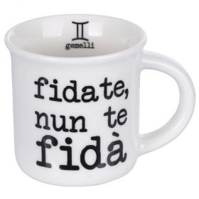 Tazzina caffè 90 ml, gemelli, S.P.Q.eRe Zodiaco