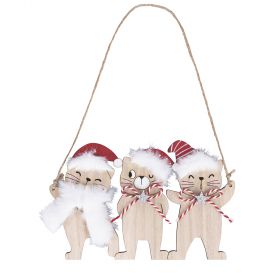 Decorazione natalizia gatti