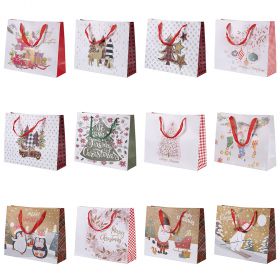 Busta natalizia glitter media, Santa's House