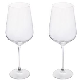 Set 2 calici vino 770 ml in vetro, Camille Sibilla