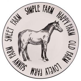 Piatto piano Ø 26,5 cm, Farm