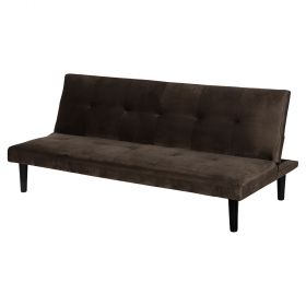 Divano letto 2 posti 166x77x65,5 cm, grigio, Sibilla