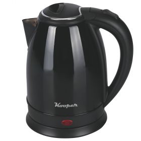 Bollitore elettrico 1,8 L, nero, Kooper