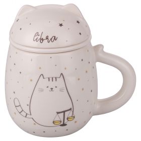 Tazza/Tisaniera 350 ml, Oroscocats Libra