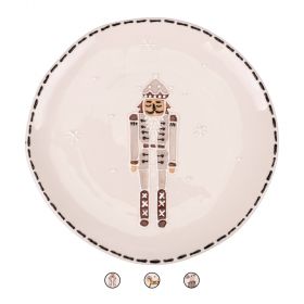 Piattino natalizio in gres 20,5 cm, Xmas