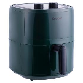 Friggitrice ad aria 5,5L, 2 manopole 1300 W, verde, Kooper