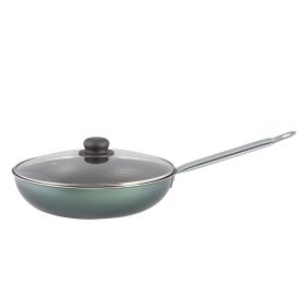 Saltapasta con coperchio Ø32 cm in alluminio, Selva Line