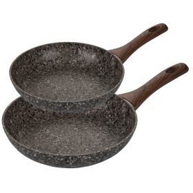 Set 2 padelle 22-26 cm antiaderenti, induzione, Dakota SìChef