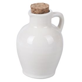 Anfora mini oliera in ceramica tappo in sughero