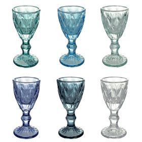 Set 6 liquorini in vetro 45 ml, Prisma Ocean