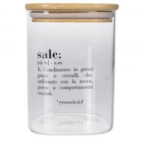 Barattolo sale 1 L in vetro