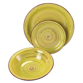 Servizio piatti 3 pezzi in stoneware