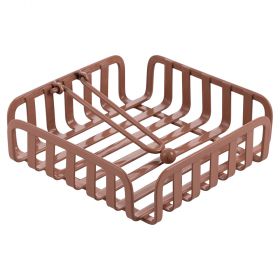 Portatovaglioli quadrato, color terracotta, 4 Toni