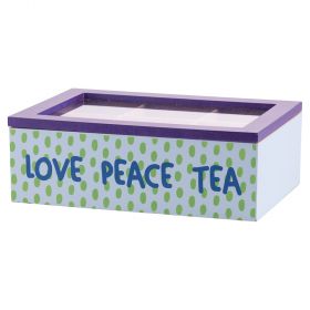 Scatola porta tè e tisane, grigio, Mor Amor