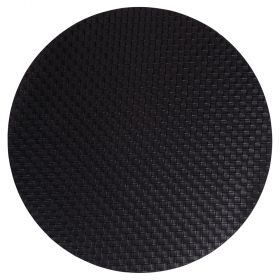 Tovaglietta tonda double face intrecciata, Horeca Black