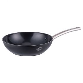 Wok/Saltapasta 28 cm rivestimento in ceramica, fondo full induction, SìChef Premium