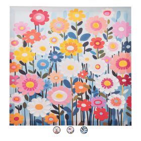 Tela dipinta 40x40 cm, Spring Sibilla