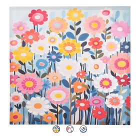 Tela dipinta 60x60 cm, Spring Sibilla