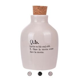 Mini oliera in ceramica tappo in sughero