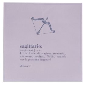Tovaglietta quadrata in pvc, Victionary Sagittario