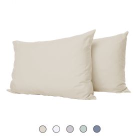 Set 2 federe 74x48 cm in policotone, Sibilla