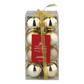 Set 16 palle di Natale Ø 5 cm, Santa's House