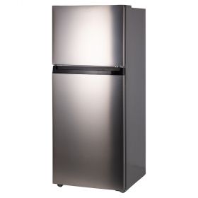 Frigorifero con freezer 463L doppia porta 70x69,1x188cm, acciaio, Kooper