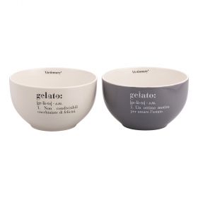 Set 2 ciotole gelato 520 ml, Victionary