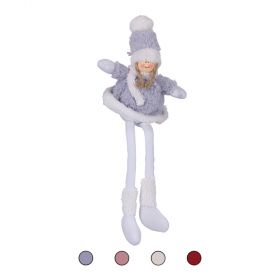 Angelo natalizio gambe morbide h. 48 cm, Santa's House