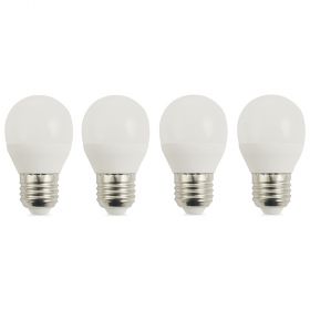 Set 4 lampadine LED bulbo, 6 W, Kooper