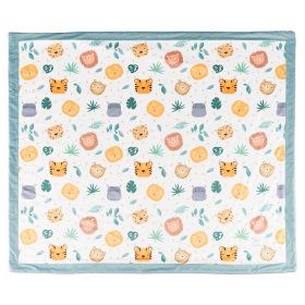 Coperta bimbo multiuso 130x150 cm, Les Petites Safari
