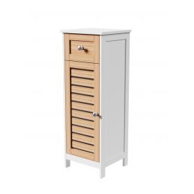 Mobiletto in legno MDF laccato, 1 anta e 1 cassetto, Sìordine