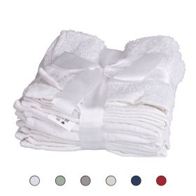 Set 6 lavette in cotone 30x30 cm, Sibilla