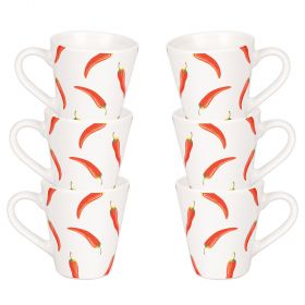 Set 6 tazzine caffè 90 ml