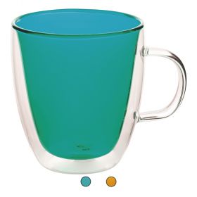 Mug 540 ml in vetro borosilicato incamiciato, Venice Lido