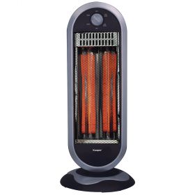 Stufa al carbonio 2 elementi 900 W nera, Kooper