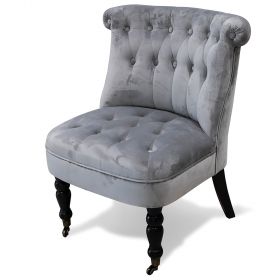 Poltrona salotto con ruote design vintage