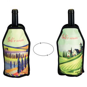 Glacette termica vino double face, ruggine, That's Amore