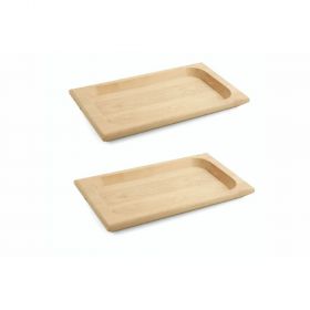 Set 2 scifette in legno di betulla, SìChef