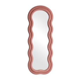 Specchio arredo da terra 170x70 cm, rosa cipria, More Amor