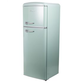 Frigorifero vintage doppia porta 240 L 54,6x55,4x148,7cm, acquamarina, Kooper