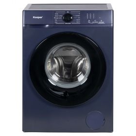 Lavatrice 6 Kg slim, 11 programmi automatici, blu, Kooper