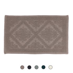 Tappeto bagno 50x80 cm in 100% cotone, Sibilla