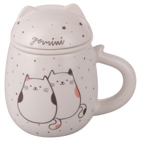 Tazza/Tisaniera 350 ml, Oroscocats Gemini