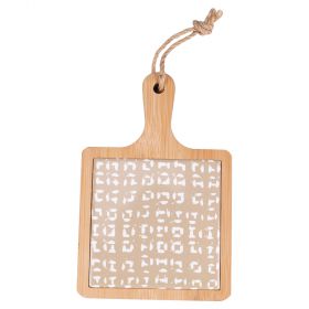 Tagliere in ceramica e bambù, 19,5x13 cm, Ginza