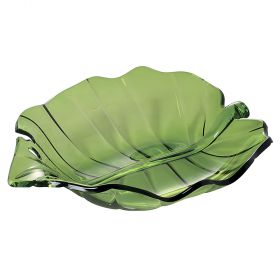 Ciotola foglia verde 22x19 cm 400ml