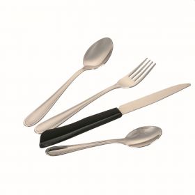 Set posate 24 pezzi in acciaio inox, City