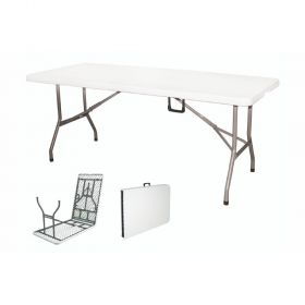 Tavolo richiudibile a valigia 181x74x74 cm