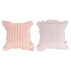 Cuscino arredo 53x53 cm in cotone, Chocolate